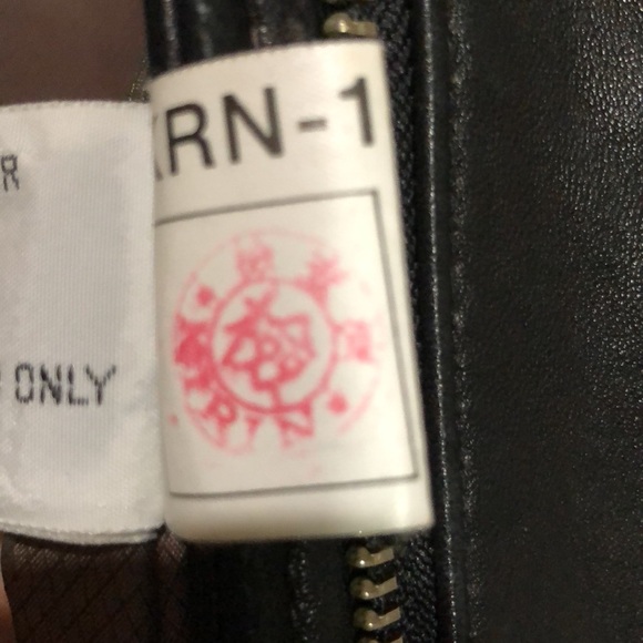 Leather tie waist jacket - Picture 7 of 11